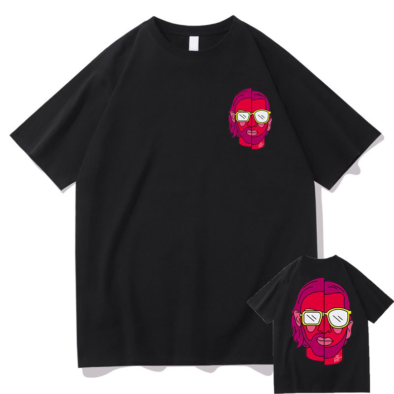 Streetwear Brand Top - تي شيرت مطبوع عليه لو موندي