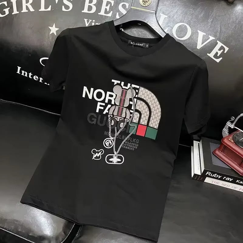 Streetwear Clothing Brands - تي شيرت رجالي فاخر من القطن