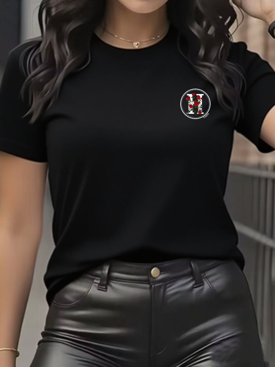 المرأة تي شيرت الترفيه موضة قص - مراجعة Streetwear Brand Top وسعره