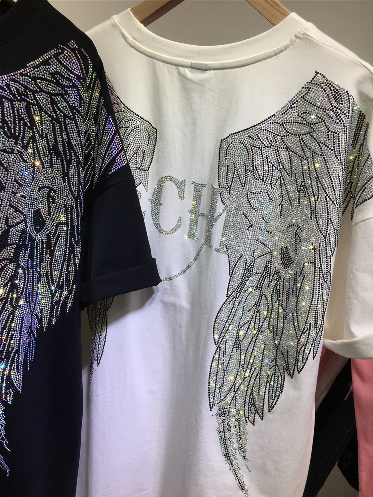 L-4XL حجر الراين كبيرة الحجم أ - مراجعة Streetwear Clothing Brands وسعره