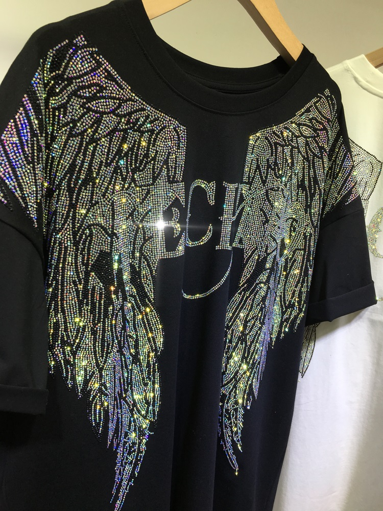 L-4XL حجر الراين كبيرة الحجم أ - مراجعة Streetwear Clothing Brands وسعره