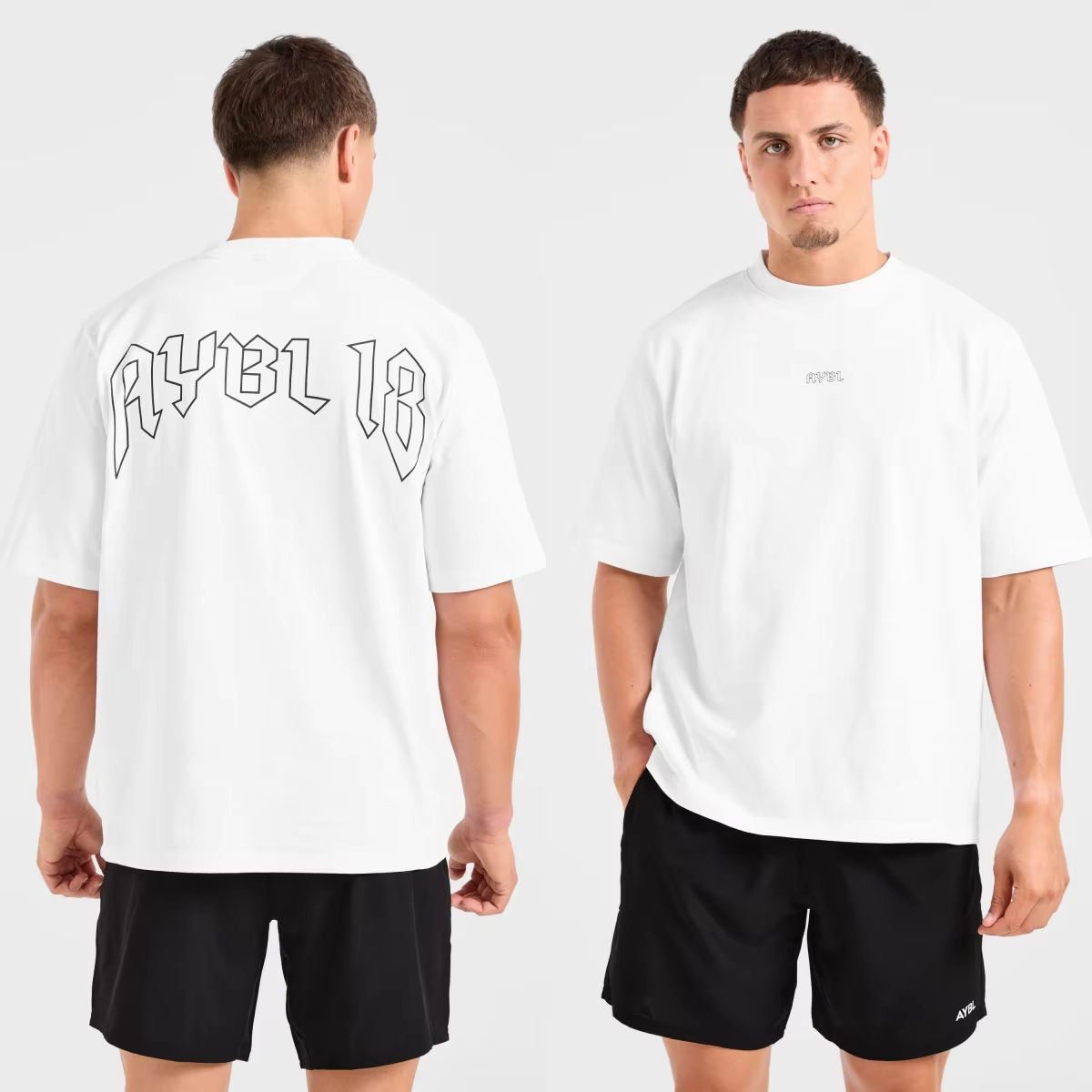 تي شيرت قطني بطبعة شعار جيم كل - مراجعة Streetwear Brand Logo وسعره