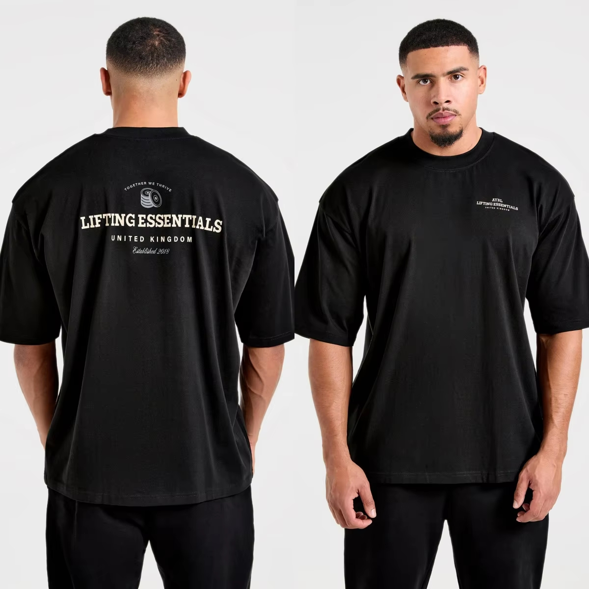 تي شيرت قطني بطبعة شعار جيم كل - مراجعة Streetwear Brand Logo وسعره