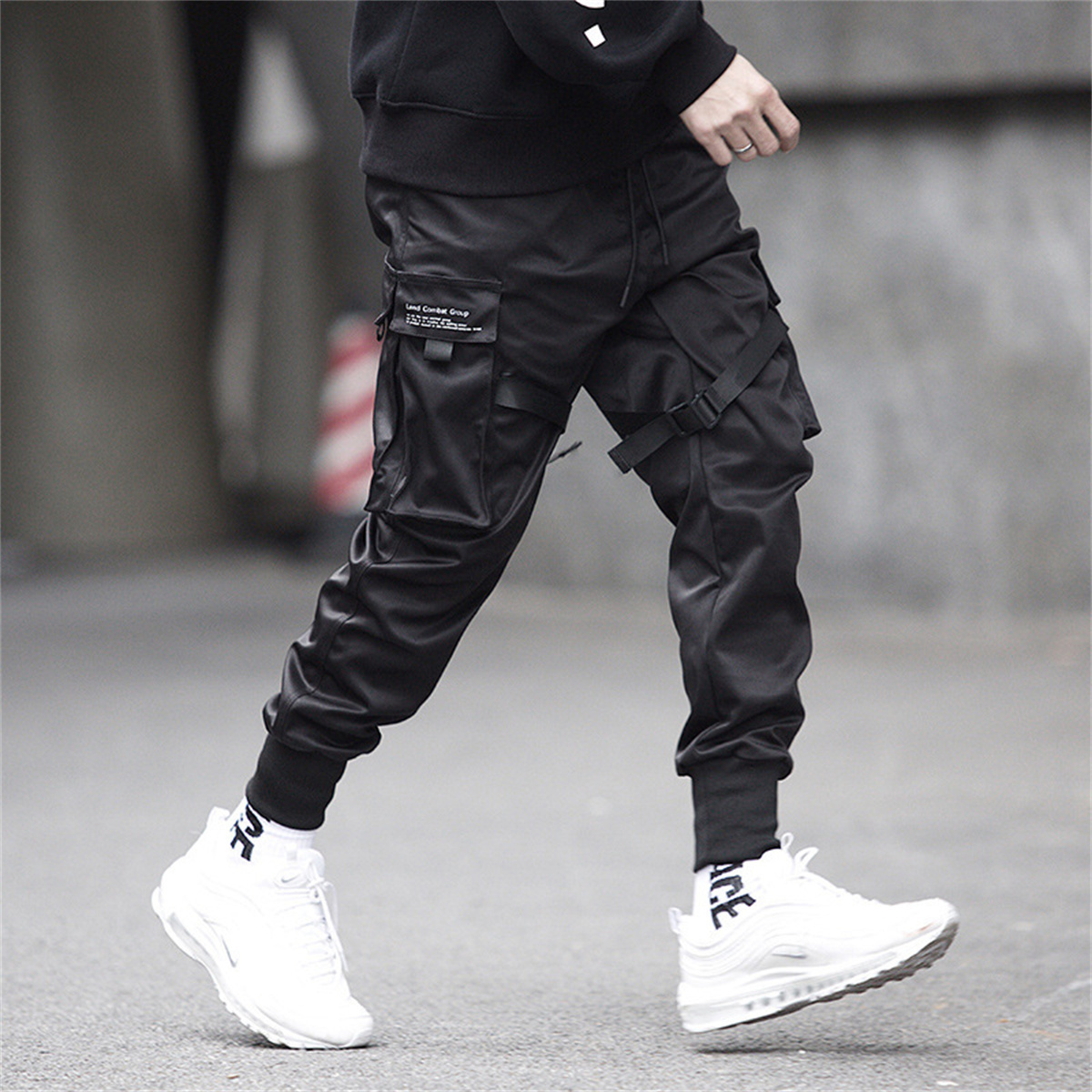بنطال كارجو هيب هوب للرجال ، ب - مراجعة Streetwear Brand Clothing وسعره
