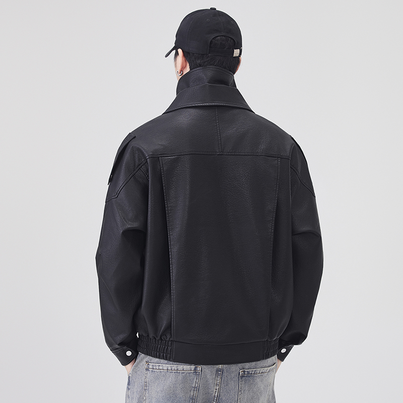 الخريف الشتاء سترة جلدية الرجا - مراجعة Streetwear Clothing Brands وسعره