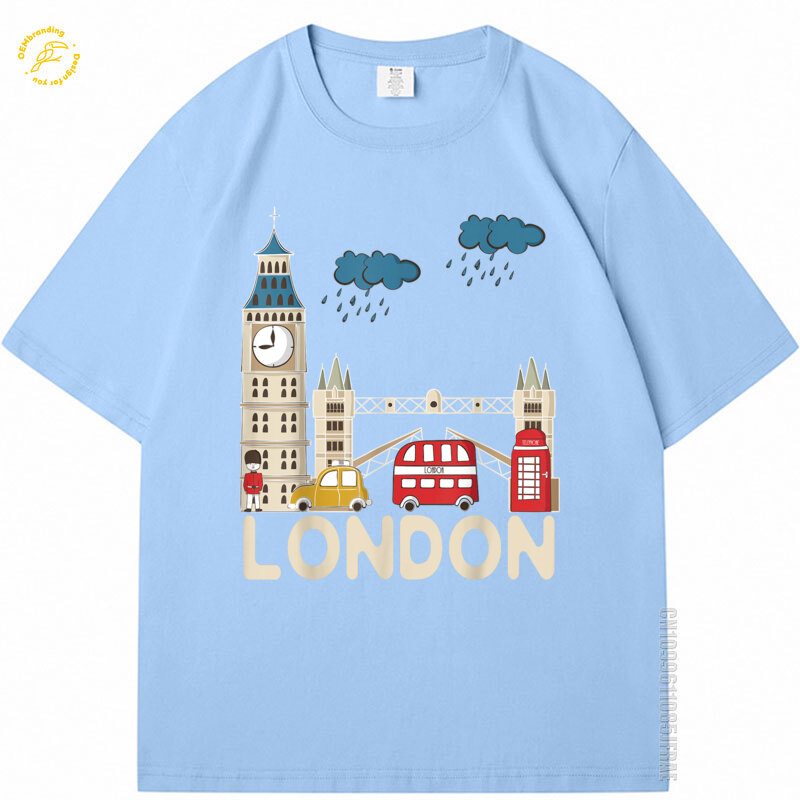 ممطر لندن التي شيرت لطيف تذكار - مراجعة Streetwear Brand London وسعره