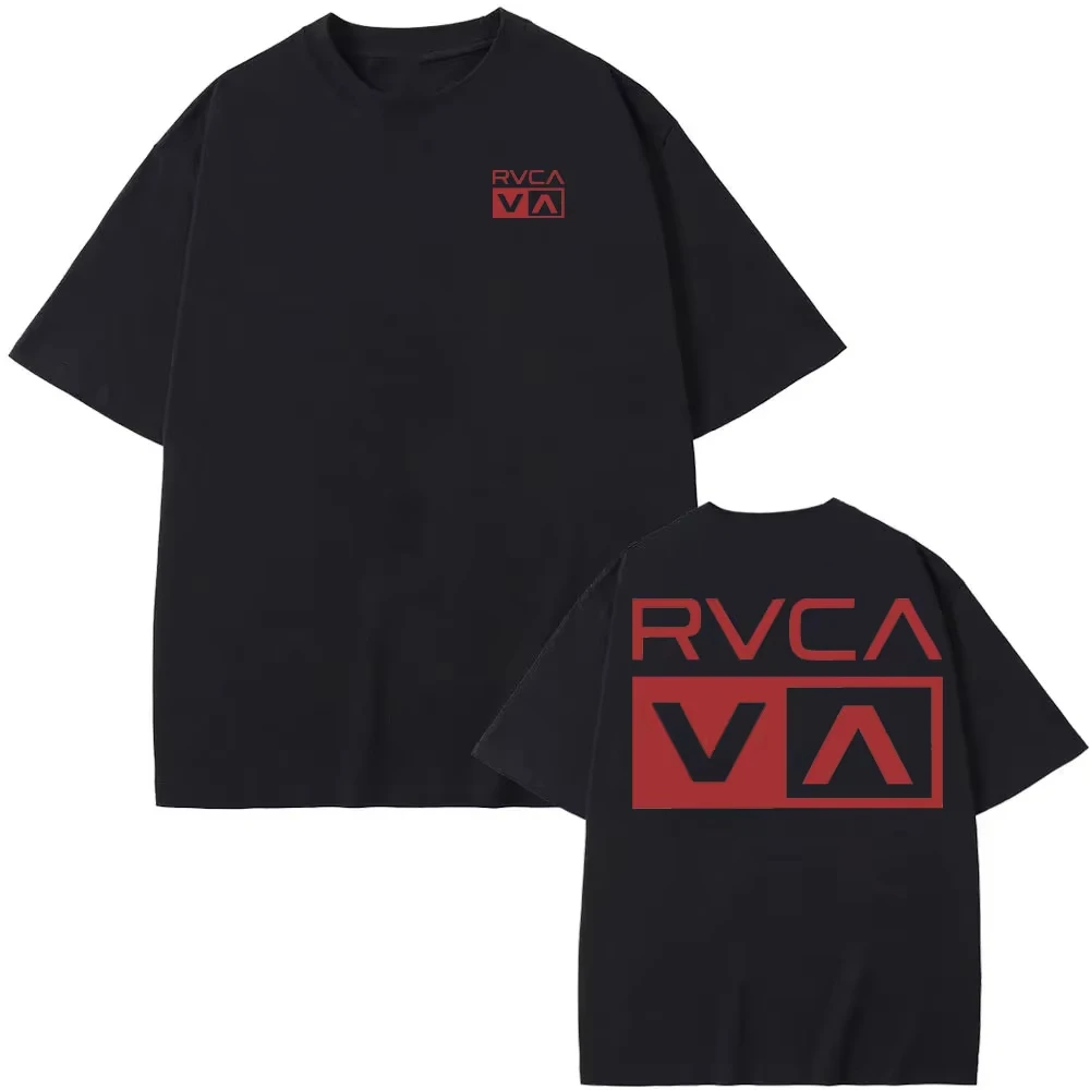 تي شيرت أسود من RVCA، قميص صيف - مراجعة Streetwear Brand Top وسعره
