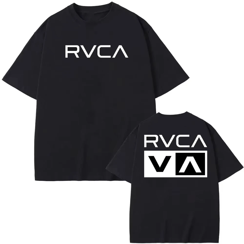 تي شيرت أسود من RVCA، قميص صيف - مراجعة Streetwear Brand Top وسعره